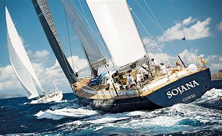 image represents wind powered sail boats