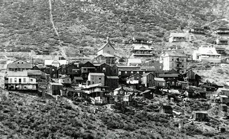 image represents jerome arizona, ghost town